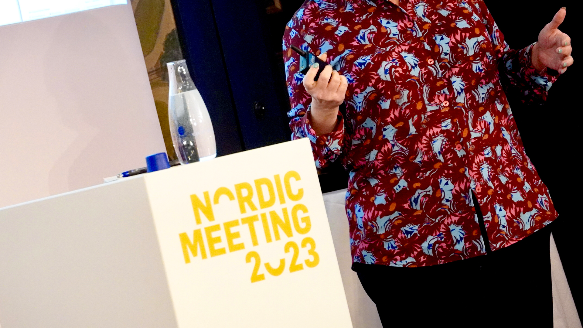 Retap-flaske til UN Global Compacts Nordic Meeting 2023